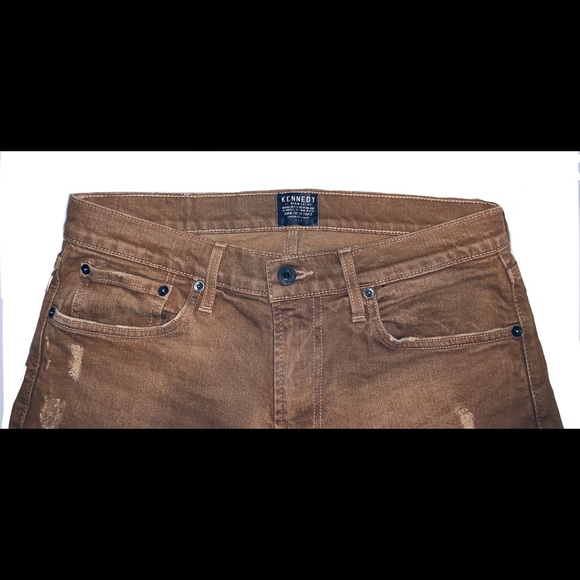 Kennedy Japanese Distressed Denim - Picture 4 of 6
